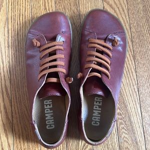 Camper Peu (Burgundy Leather)